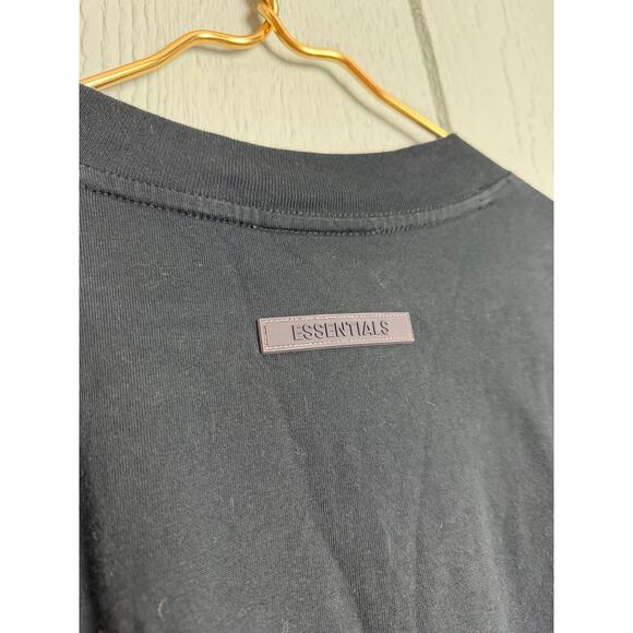 Fear Of God Essentials Crewneck Long Sleeve, Black Large - Picture 4 of 4